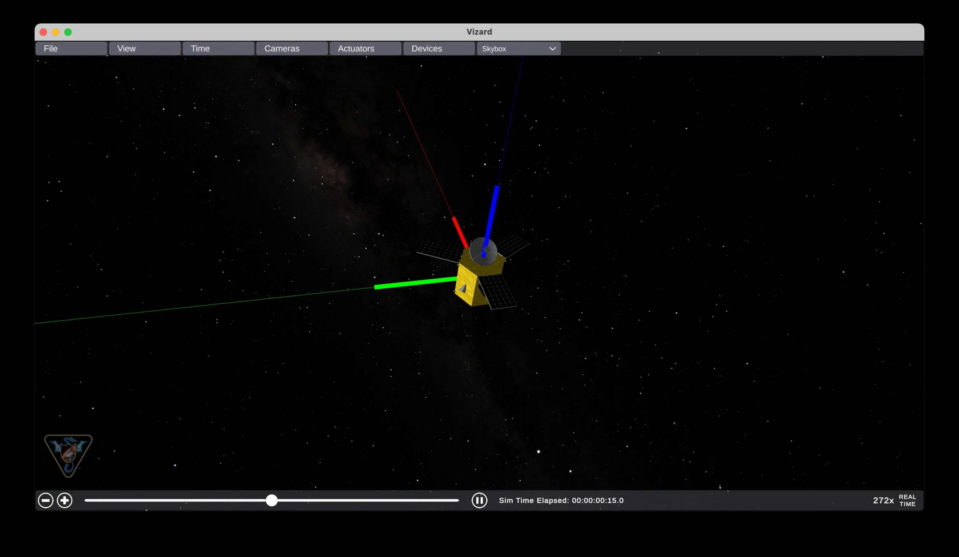 Vizard screenshot